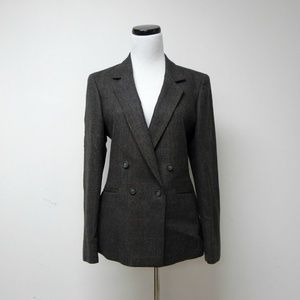 VTG  BELL'S dark brown double breasted jacket